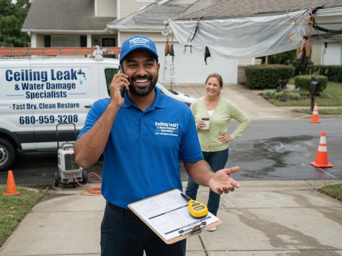 Ceiling Leak Cleanup Luck, WI FAQs